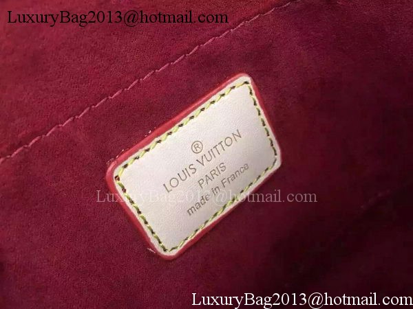 Louis Vuitton Monogram Canvas Felicie Chain Wallet M61276 Burgundy