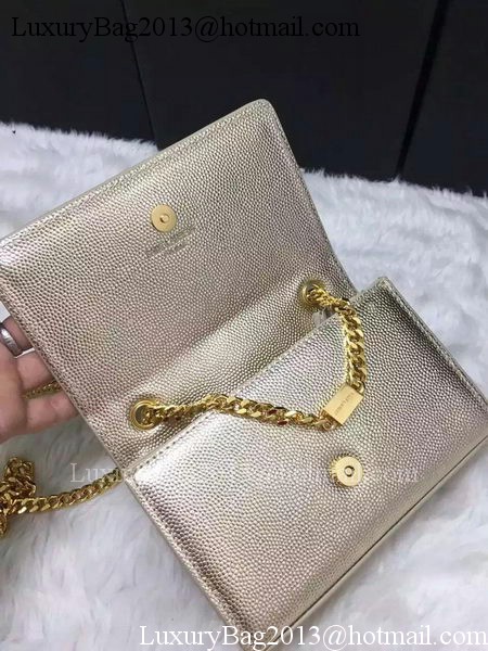 Yves Saint Laurent Cross-body Shoulder Bag Y9012 Gold