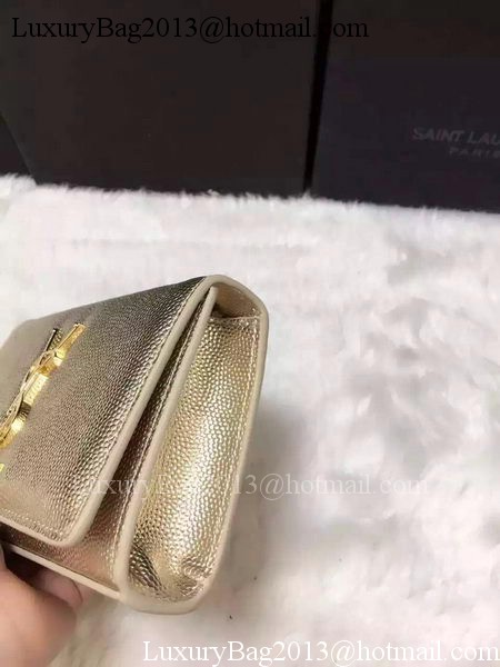 Yves Saint Laurent Cross-body Shoulder Bag Y9013 Gold