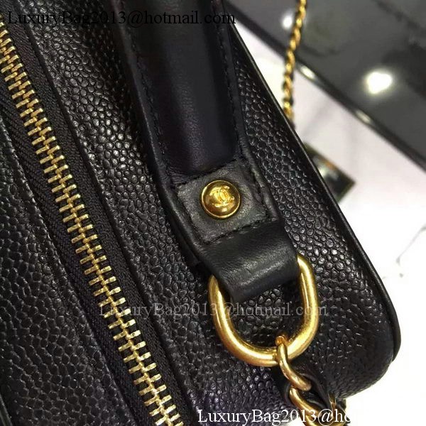 Chanel Shoulder Bag Original Calfskin Leather CHA6678 Black