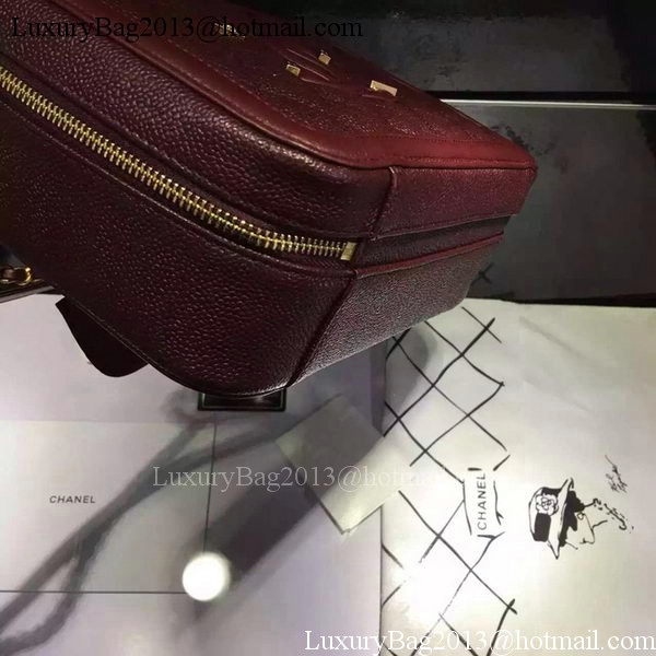 Chanel Shoulder Bag Original Calfskin Leather CHA6678 Burgundy