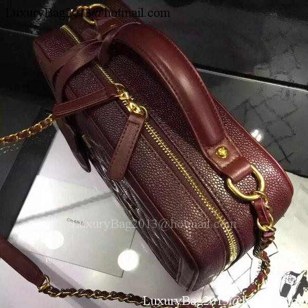 Chanel Shoulder Bag Original Calfskin Leather CHA6678 Burgundy