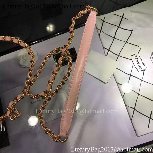 Chanel Shoulder Bag Original Calfskin Leather CHA6678 Pink