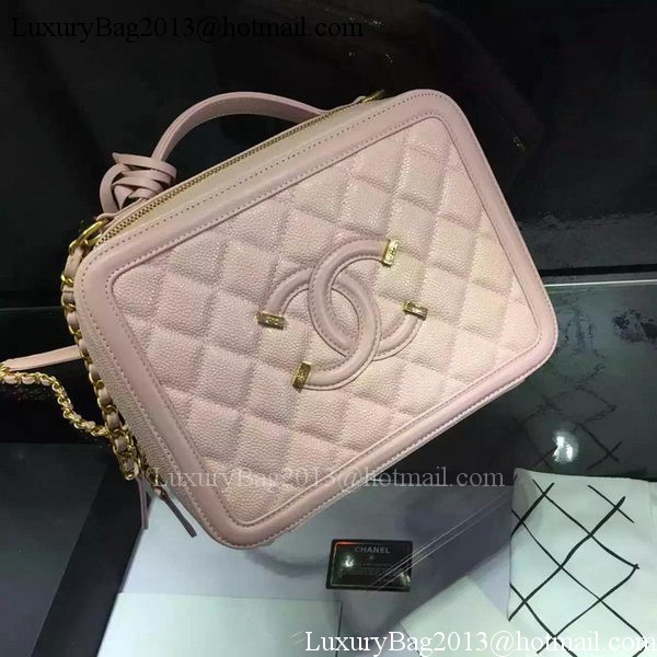 Chanel Shoulder Bag Original Calfskin Leather CHA6678 Pink