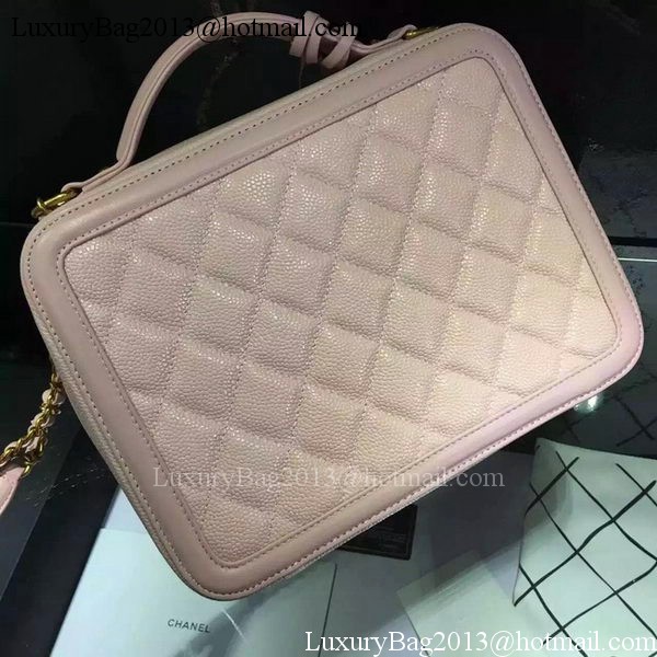 Chanel Shoulder Bag Original Calfskin Leather CHA6678 Pink