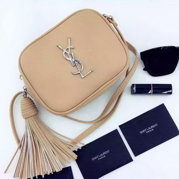 Yves Saint Laurent Monogram Blogger Bag Y16SS Apricot