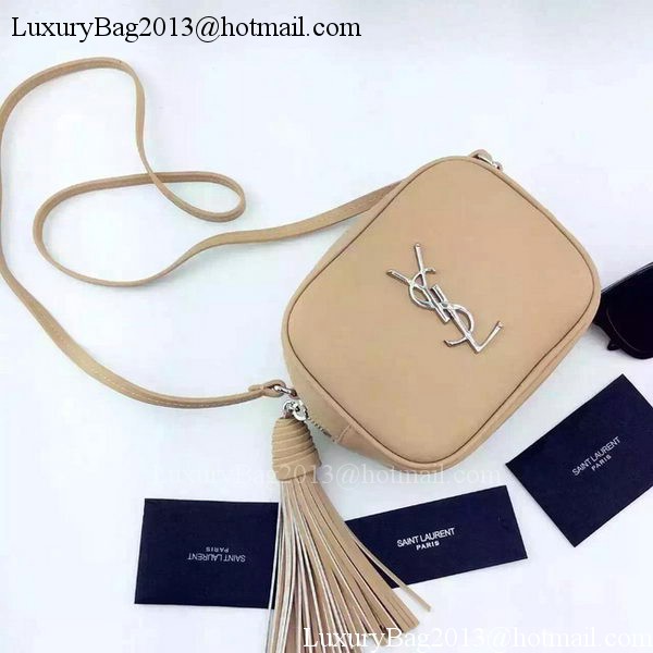 Yves Saint Laurent Monogram Blogger Bag Y16SS Apricot