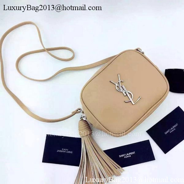 Yves Saint Laurent Monogram Blogger Bag Y16SS Apricot