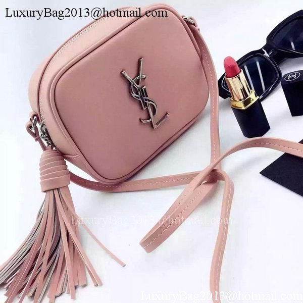 Yves Saint Laurent Monogram Blogger Bag Y16SS Pink