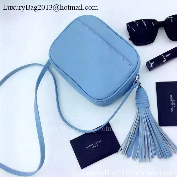 Yves Saint Laurent Monogram Blogger Bag Y16SS SKyBlue