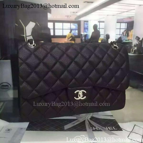 Chanel Classic Flap Bag Original Deerskin Leather CHA5212 Black