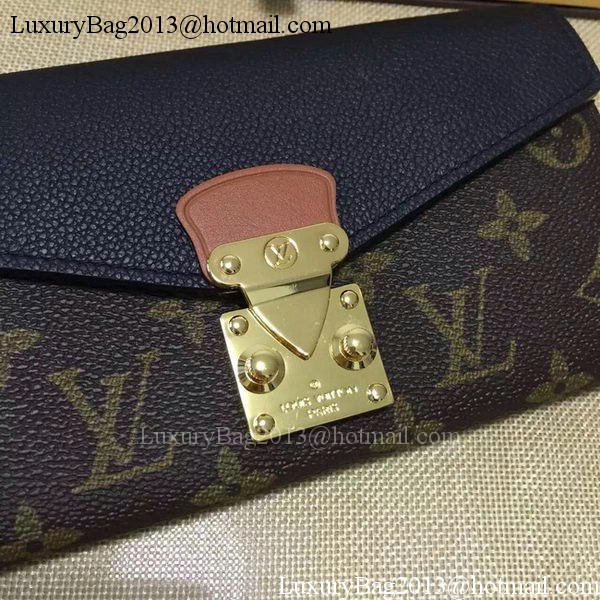 Louis Vuitton Monogram Canvas PALLAS WALLET M58413 Black