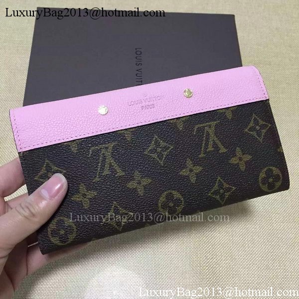 Louis Vuitton Monogram Canvas PALLAS WALLET M58413 Pink