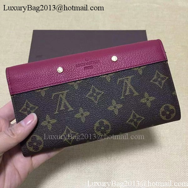 Louis Vuitton Monogram Canvas PALLAS WALLET M58413 Purple