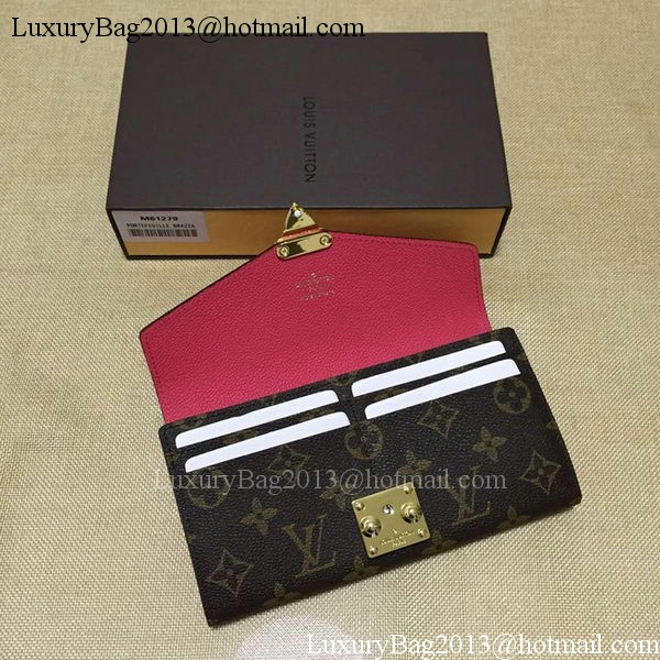 Louis Vuitton Monogram Canvas PALLAS WALLET M58413 Purple