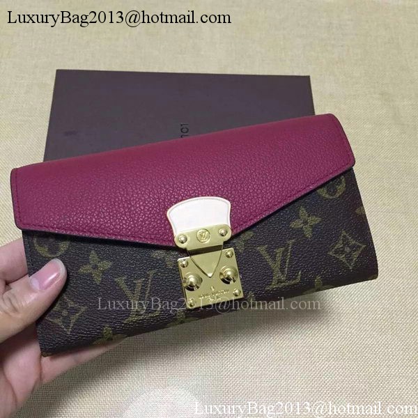 Louis Vuitton Monogram Canvas PALLAS WALLET M58413 Purple