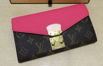 Louis Vuitton Monogram Canvas PALLAS WALLET M58413 Rose