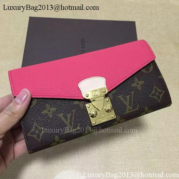 Louis Vuitton Monogram Canvas PALLAS WALLET M58413 Rose