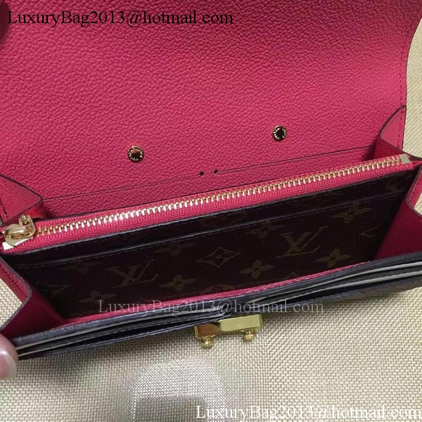 Louis Vuitton Monogram Canvas PALLAS WALLET M58413 Rose