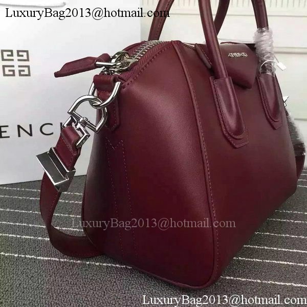 Givenchy Antigona Bag Calfskin Leather G66552 Burgundy