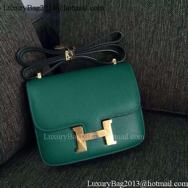 Hermes Constance Bag Calfskin Leather H9999 Green