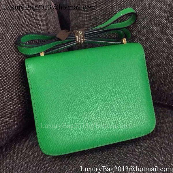 Hermes Constance Bag Calfskin Leather H9999 Light Green