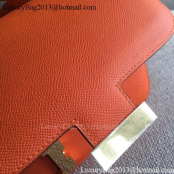 Hermes Constance Bag Calfskin Leather H9999 Orange