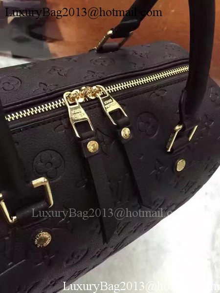 Louis Vuitton Monogram Empreinte Speedy 30 Bag M40762 Black