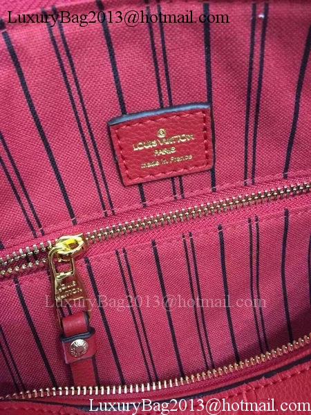 Louis Vuitton Monogram Empreinte Speedy 30 Bag M40762 Red