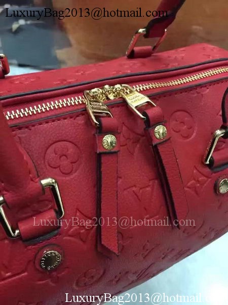 Louis Vuitton Monogram Empreinte Speedy 30 Bag M40762 Red