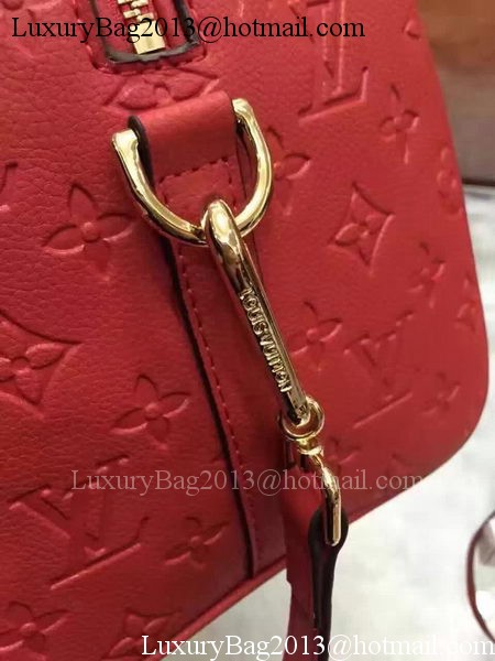 Louis Vuitton Monogram Empreinte Speedy 30 Bag M40762 Red