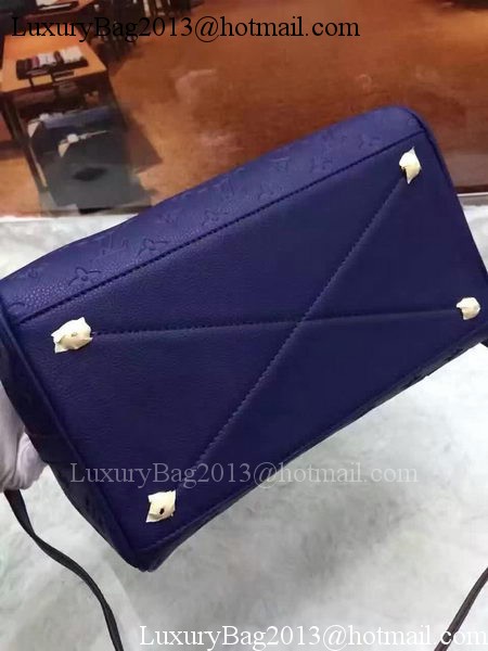 Louis Vuitton Monogram Empreinte Speedy 30 Bag M40762 Royal