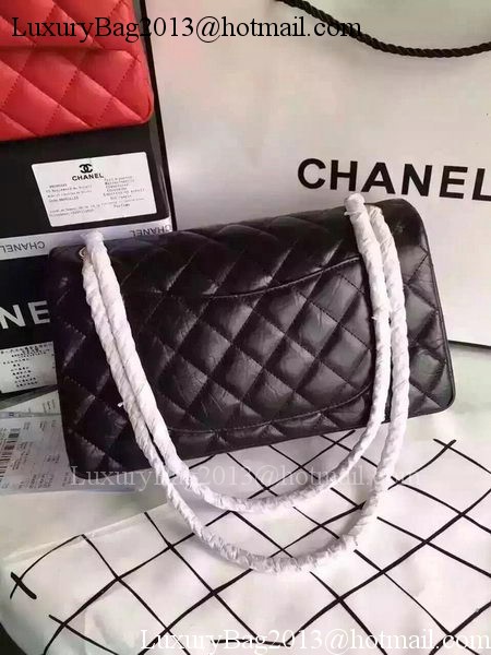 Chanel Classic Flap Bag Original Leather CHA8575 Black