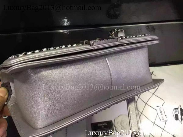 Chanel Classic Top Flap Bag Original Leather A90095 Silver