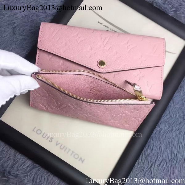 Louis Vuitton Monogram Empreinte WALLET M60565 Pink