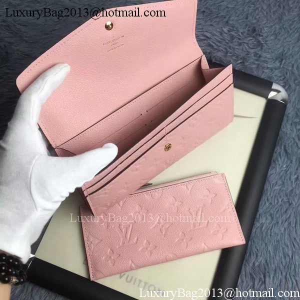 Louis Vuitton Monogram Empreinte WALLET M60565 Pink