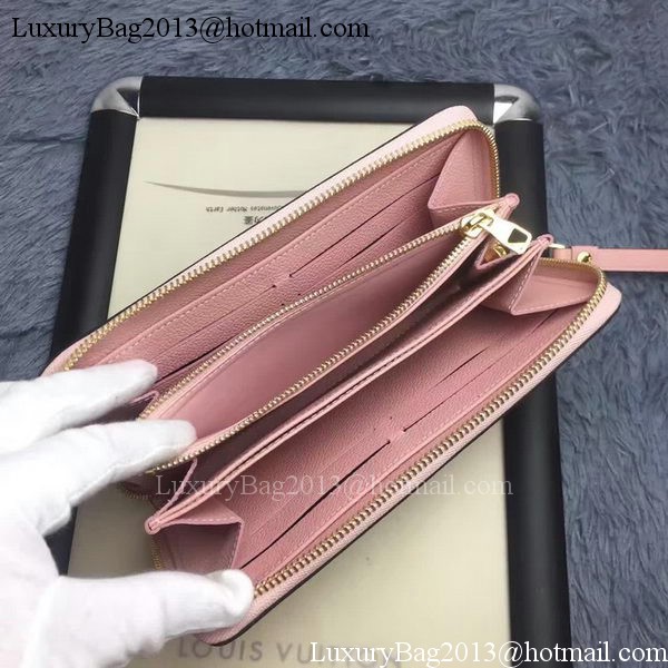 Louis Vuitton Monogram Empreinte ZIPPY WALLET M60571 Pink