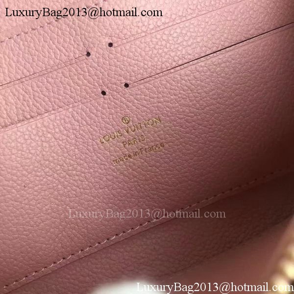 Louis Vuitton Monogram Empreinte ZIPPY WALLET M60571 Pink