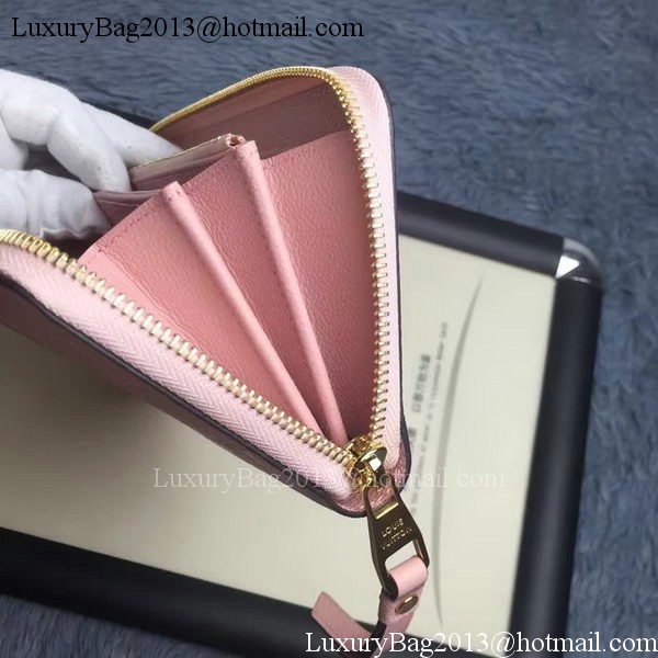 Louis Vuitton Monogram Empreinte ZIPPY WALLET M60571 Pink