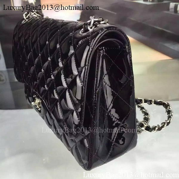 Chanel Classic Flap Bag Original Patent Leather CHA7212 Black