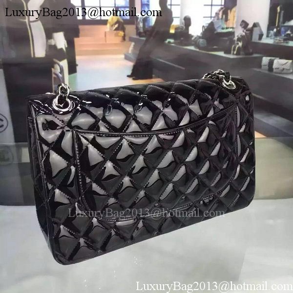 Chanel Classic Flap Bag Original Patent Leather CHA7212 Black