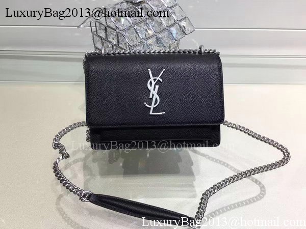 Yves Saint Laurent Cross-body Shoulder Bag Y13927 Black