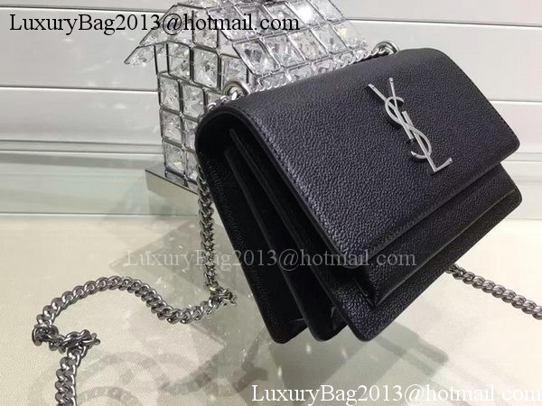 Yves Saint Laurent Cross-body Shoulder Bag Y13927 Black