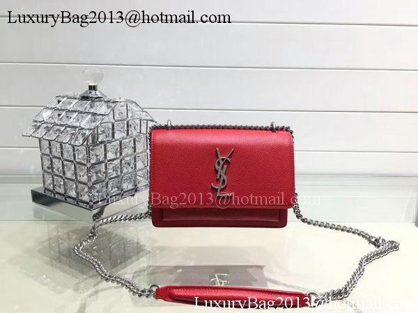 Yves Saint Laurent Cross-body Shoulder Bag Y13927 Red