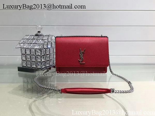 Yves Saint Laurent Cross-body Shoulder Bag Y13927 Red