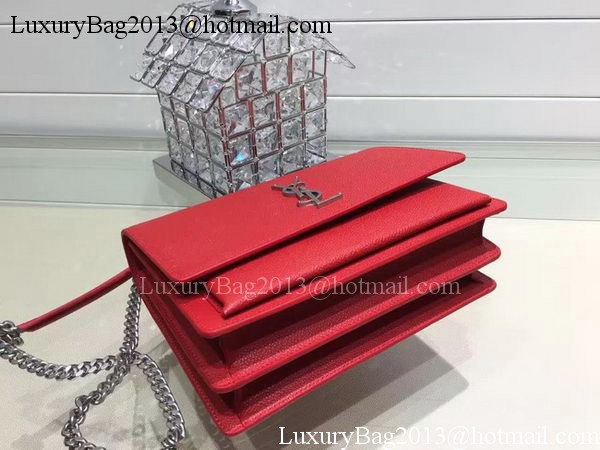 Yves Saint Laurent Cross-body Shoulder Bag Y13927 Red