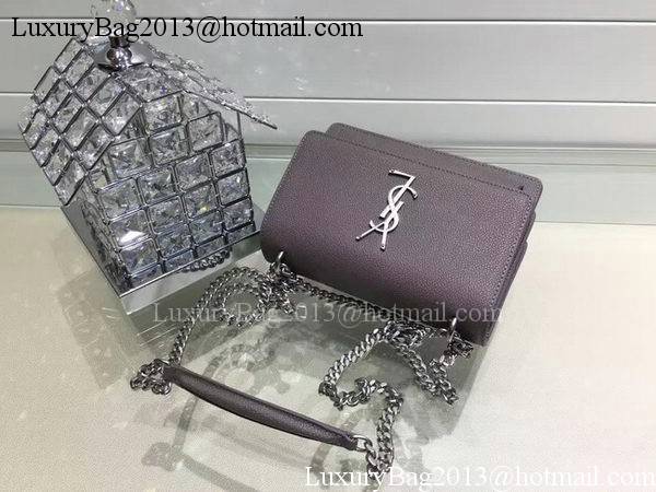 Yves Saint Laurent Cross-body Shoulder Bag Y13928 Grey