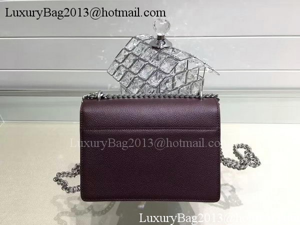 Yves Saint Laurent Cross-body Shoulder Bag Y13928 Purple