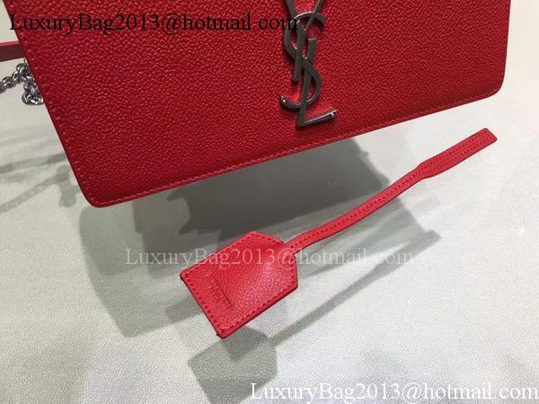 Yves Saint Laurent Cross-body Shoulder Bag Y13928 Red