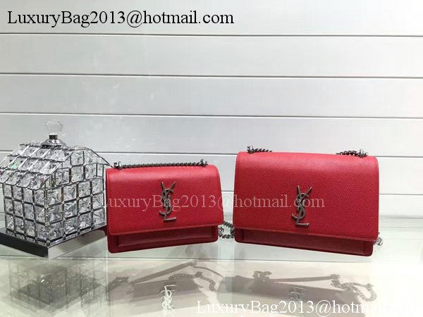 Yves Saint Laurent Cross-body Shoulder Bag Y13928 Red